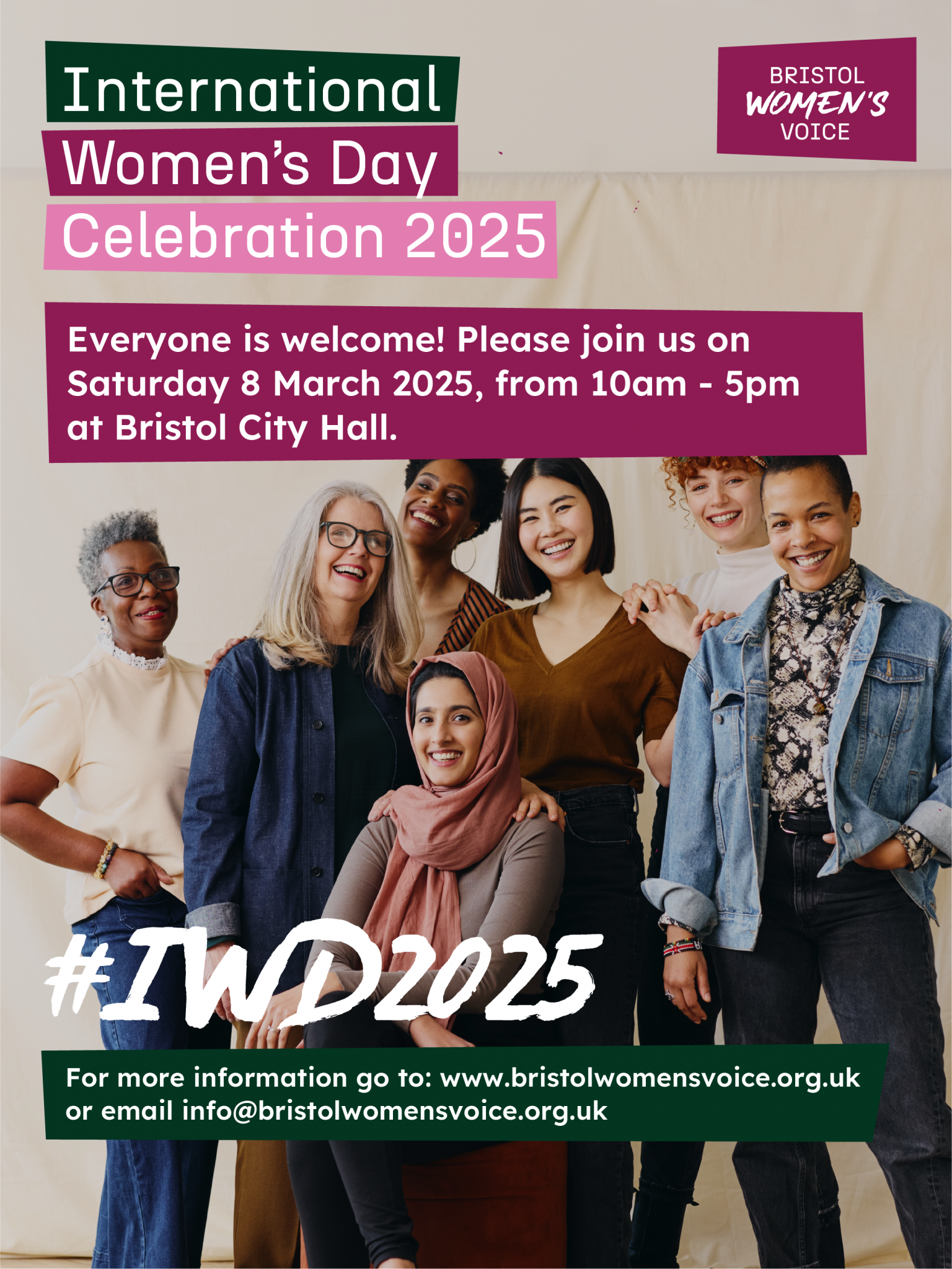 International Women's Day 2025 Programme Bristol Women's Voice